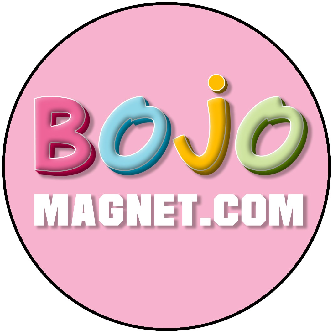 โลโก้ BOJO MAGNET รับทำแม่เหล็กติดตู้เย็น
